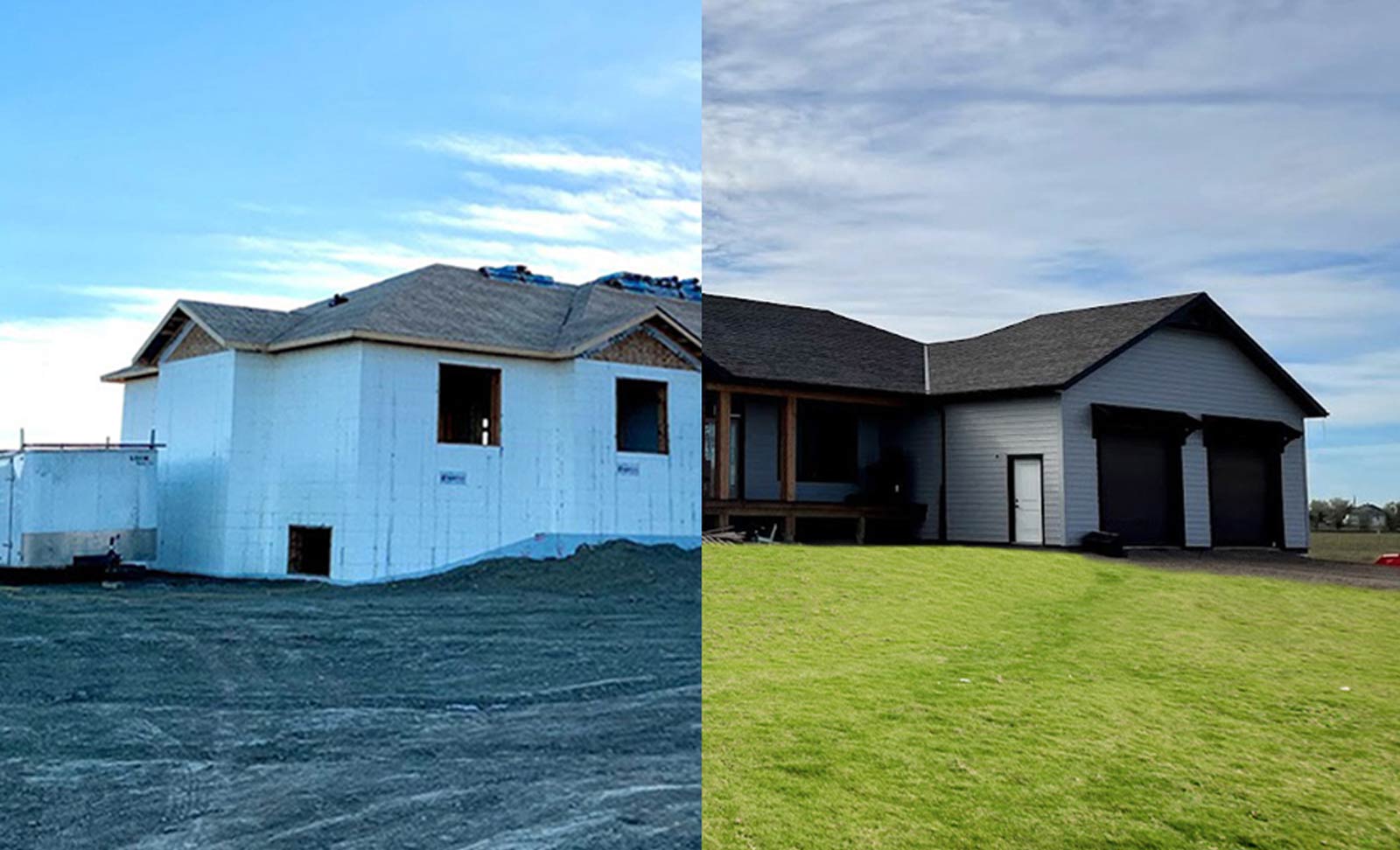 Superform ICF home — from build to finished exterior